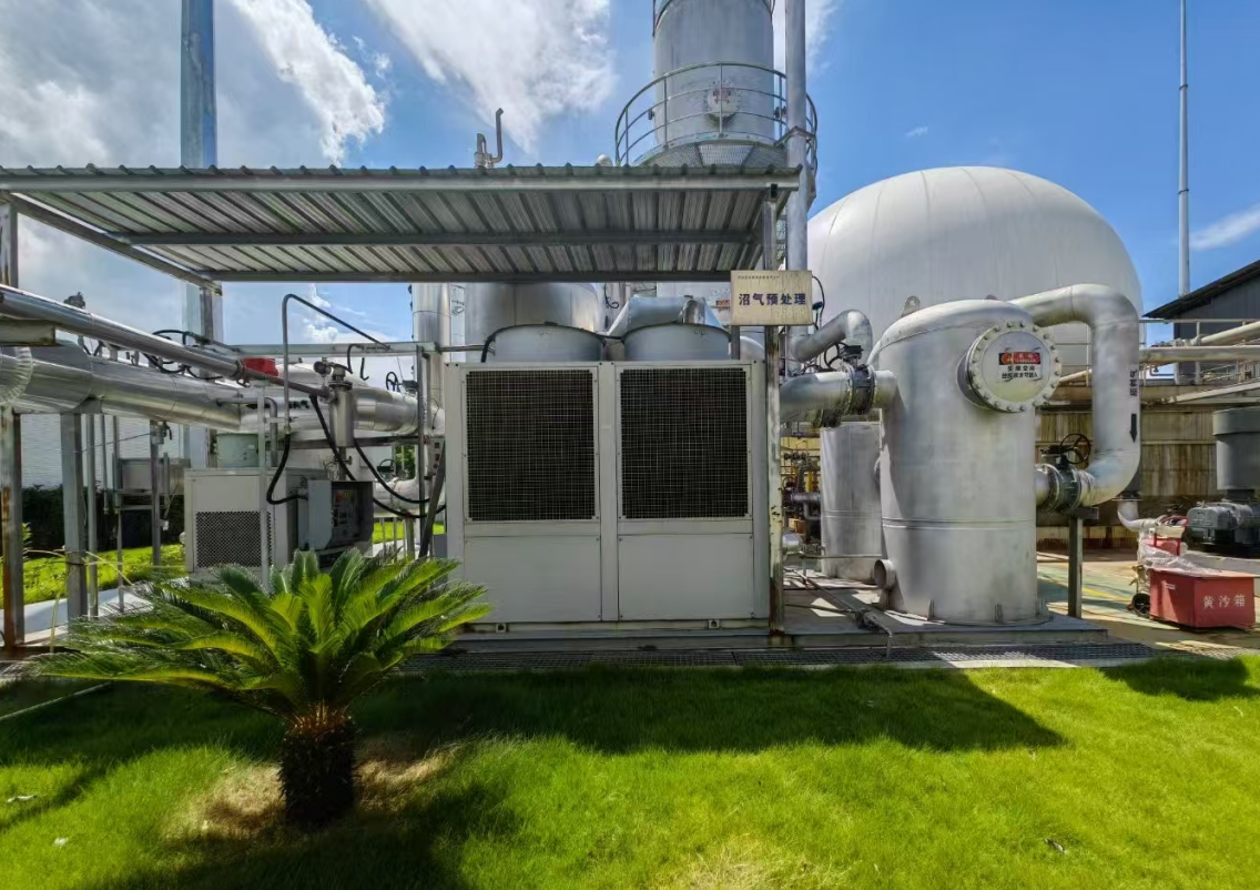 沼氣防爆冷干機(jī)案例現(xiàn)場(chǎng)